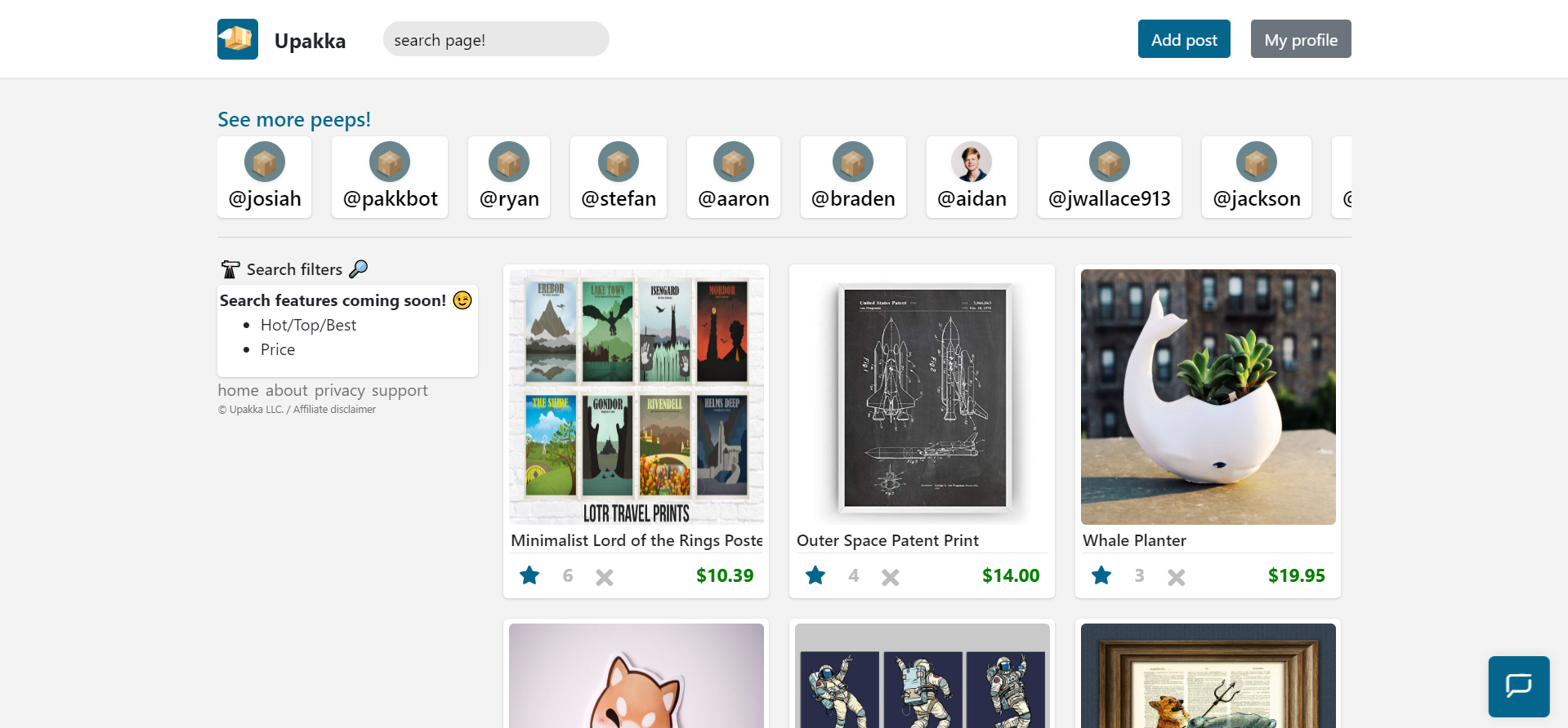 Upakka gallery image