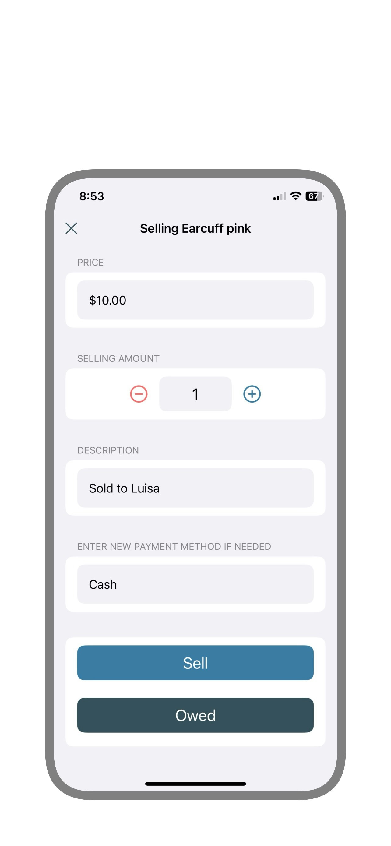 Mídia 3 de App Arthur - Gerencie seu inventário e vendas com facilidade