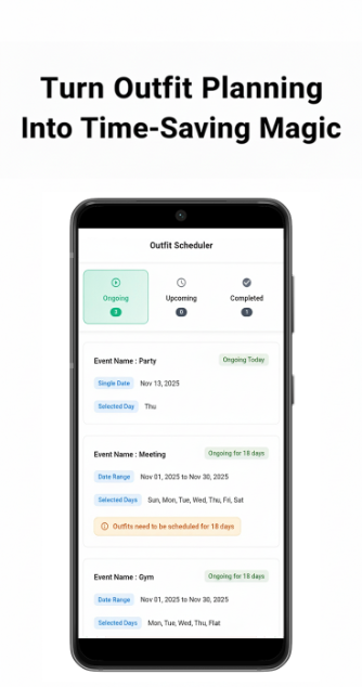 StunX - Digital Closet & Outfit Planner - Screenshot 5 showing product features and functionality