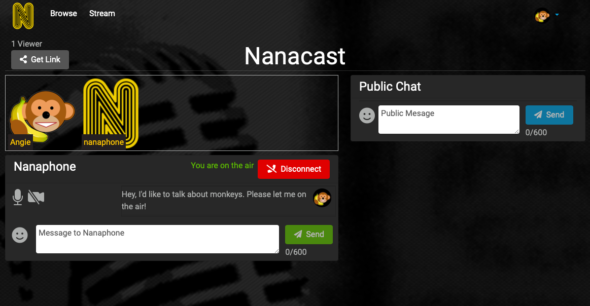 Nanaphone - The Best Way to Talk Live on the Air media 3