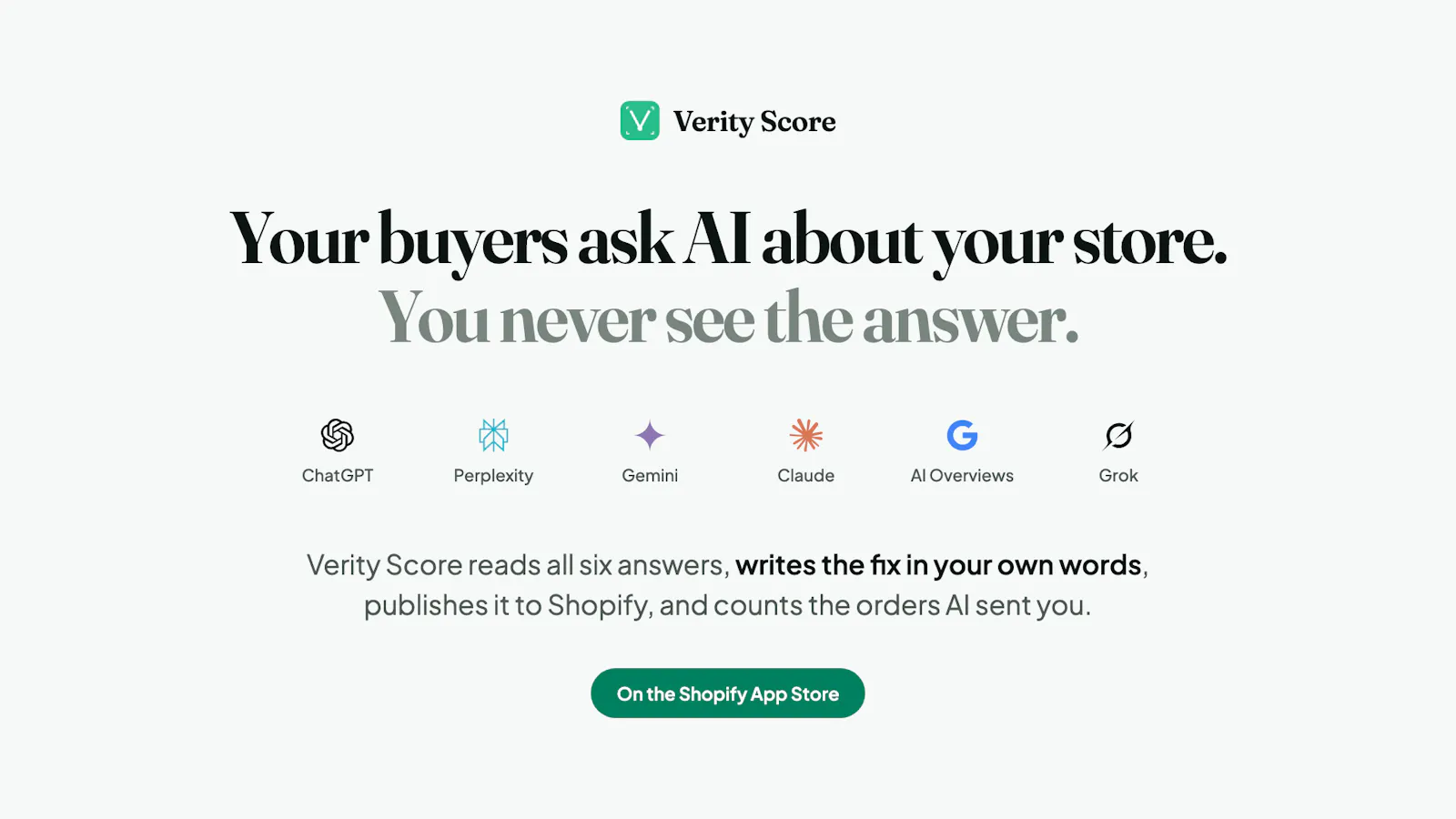 Verity Score screenshot 2