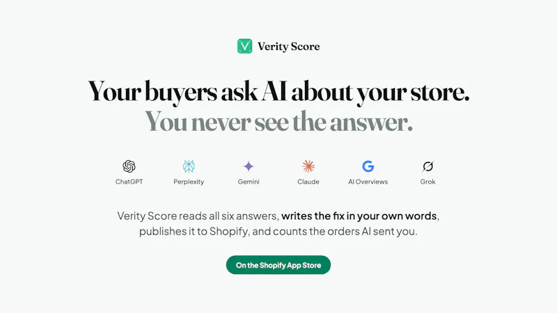 Verity Score screenshot 2