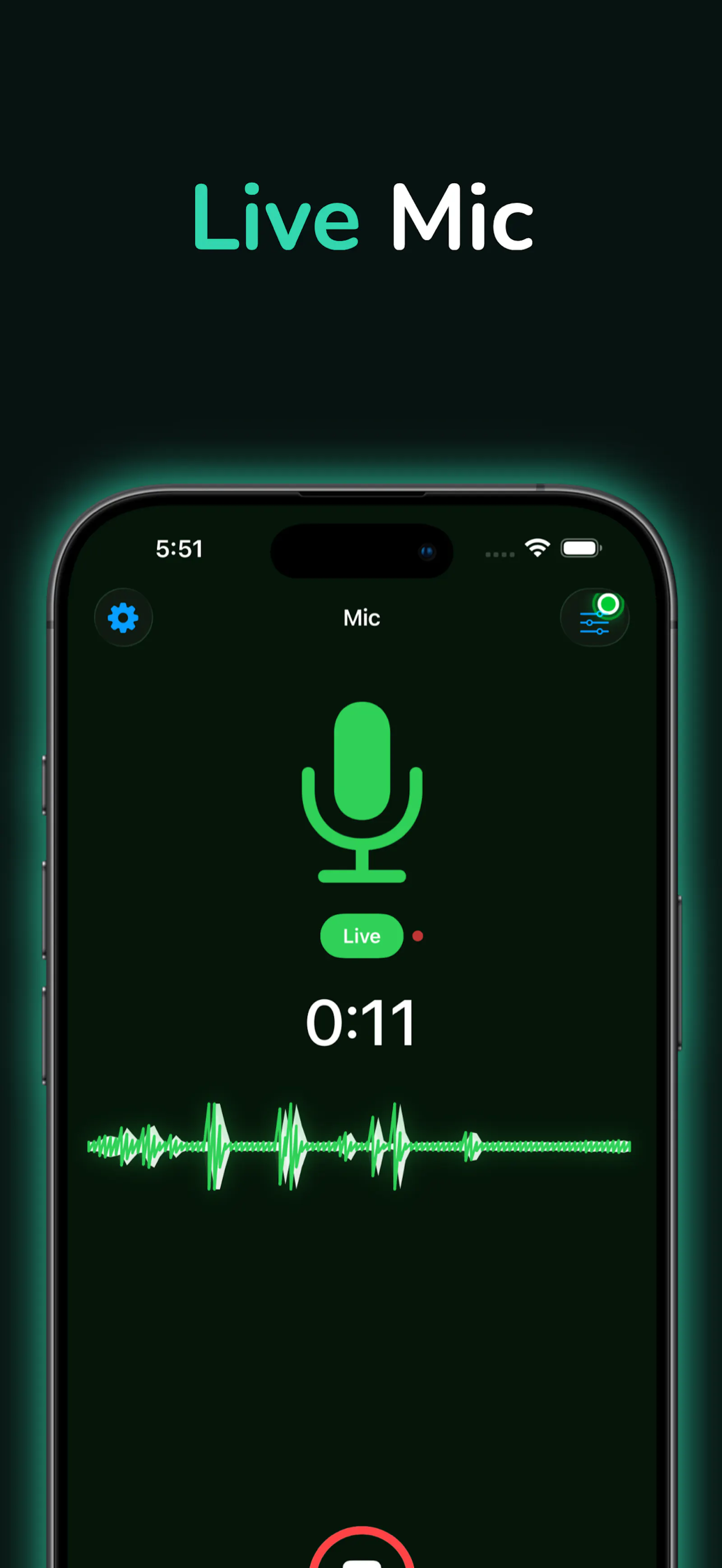 Mic to Speaker - Virtual Mic screenshot 2