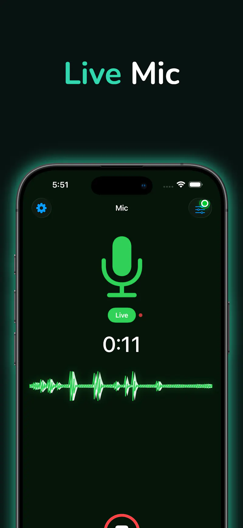 Mic to Speaker - Virtual Mic screenshot 2