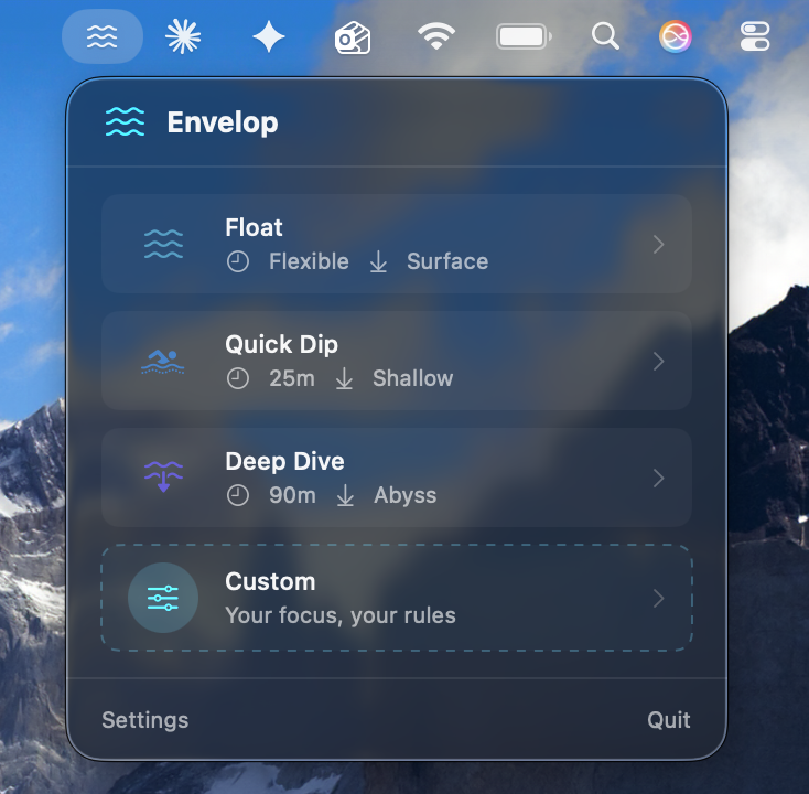 Envelop Focus gallery image