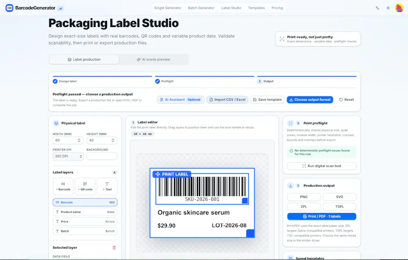 BarcodeGenerator.ai screenshot 3