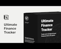 Notion Ultimate Finance Tracker media 1