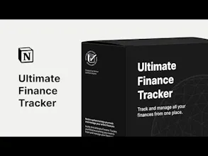 Notion Ultimate Finance Tracker gallery image