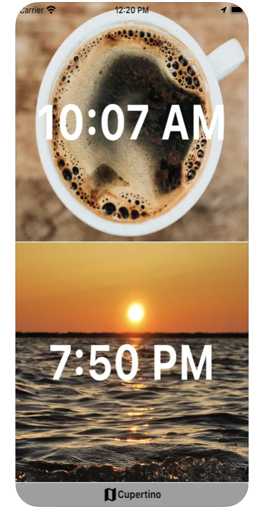 Super Simple Sunrise Sunset