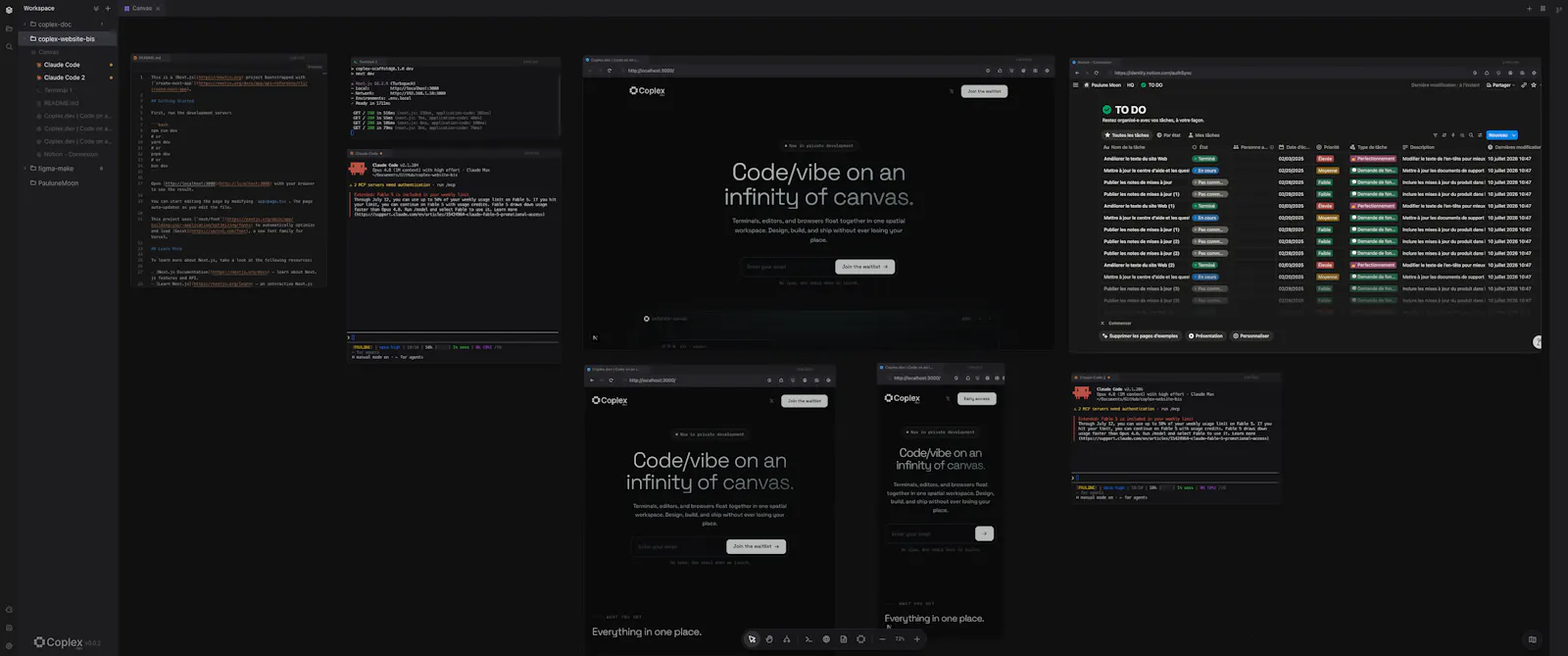 Coplex.dev screenshot 1