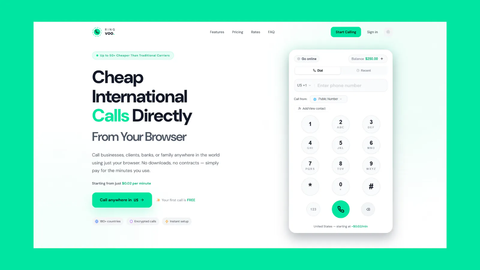 Ringvoo — Affordable Global Calling screenshot 2