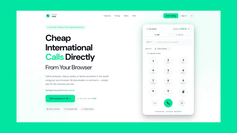 Ringvoo — Affordable Global Calling screenshot 2