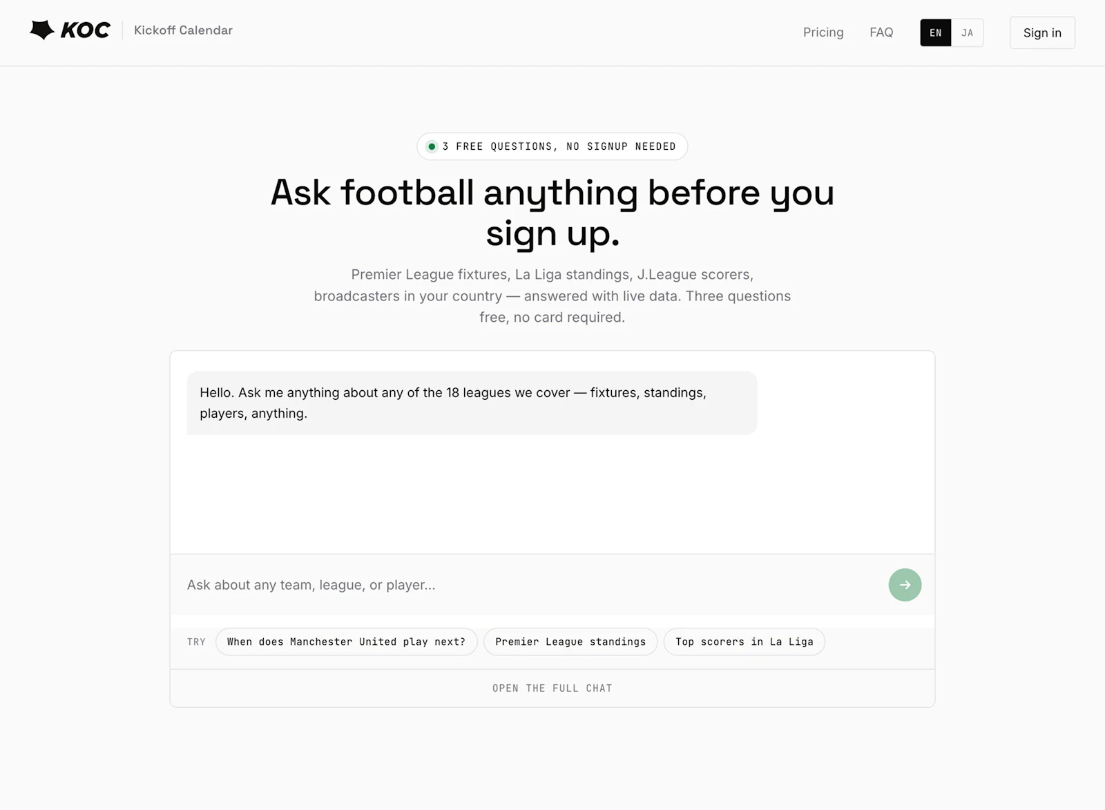 Kickoff Calendar screenshot 7