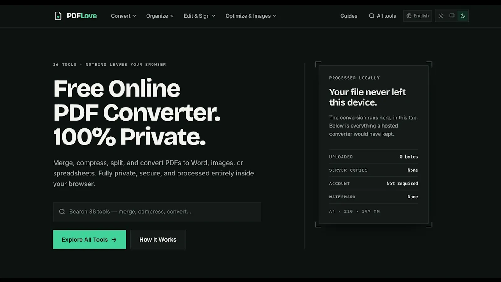 PDFLove screenshot 1 (video preview)