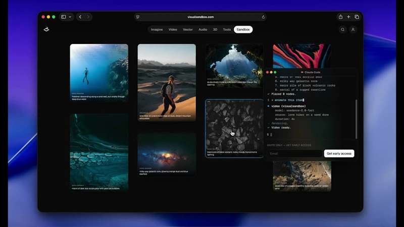 Visual Sandbox screenshot 1 (video preview)