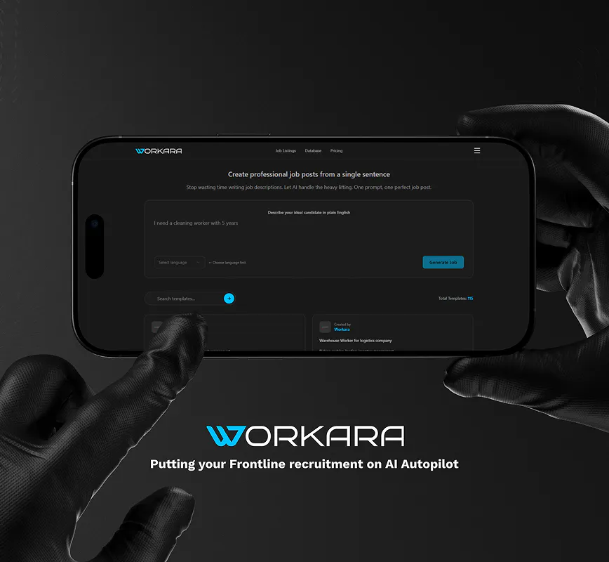 Workara 제품 배너