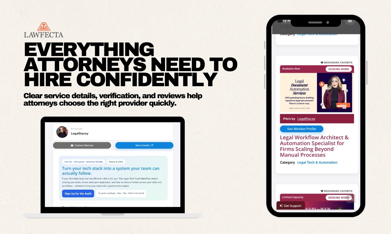 Lawfecta - Main product screenshot demonstrating key features and user interface