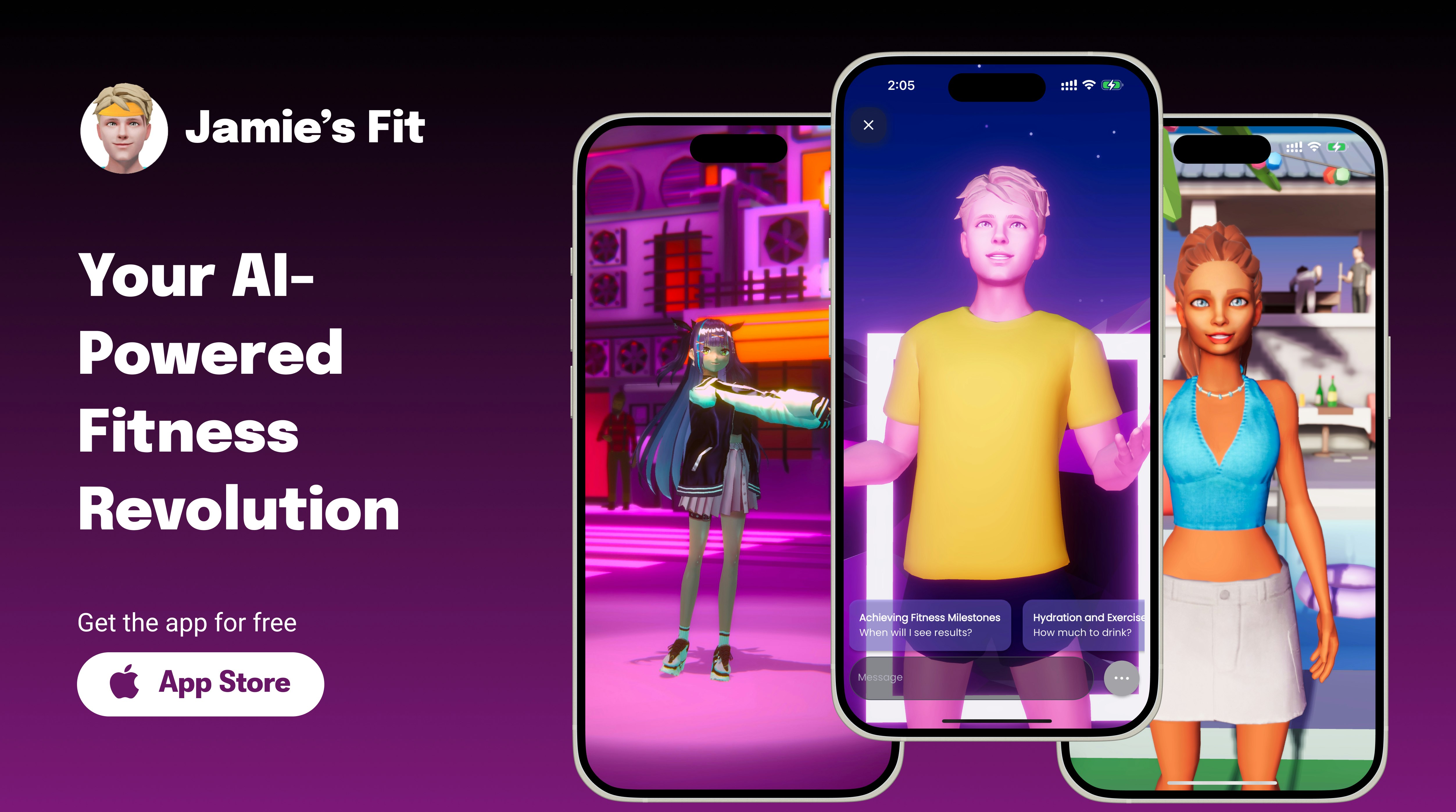 Jamie: AI fitness koçu medya 1