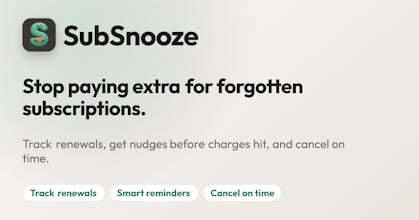 SubSnooze gallery image