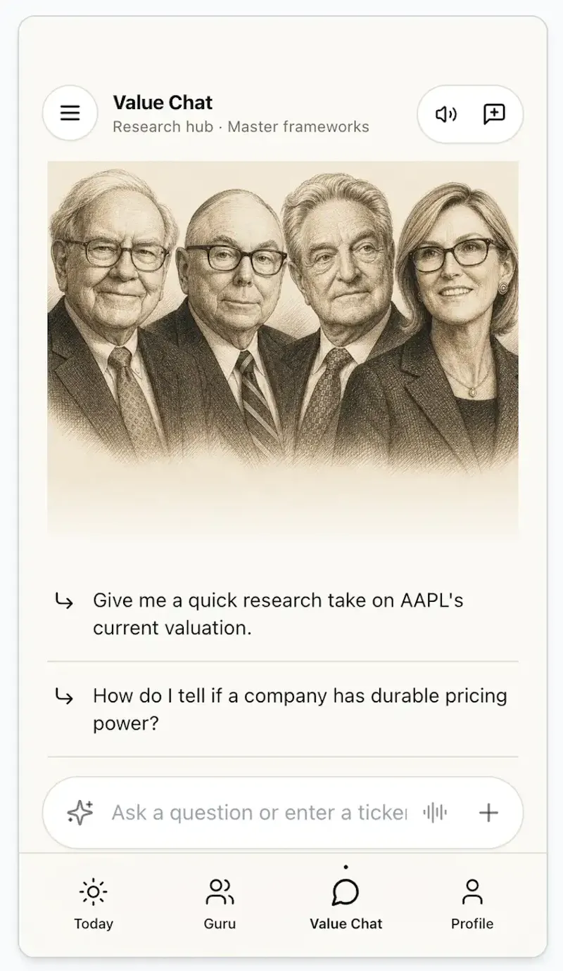 Valuefocus screenshot 1