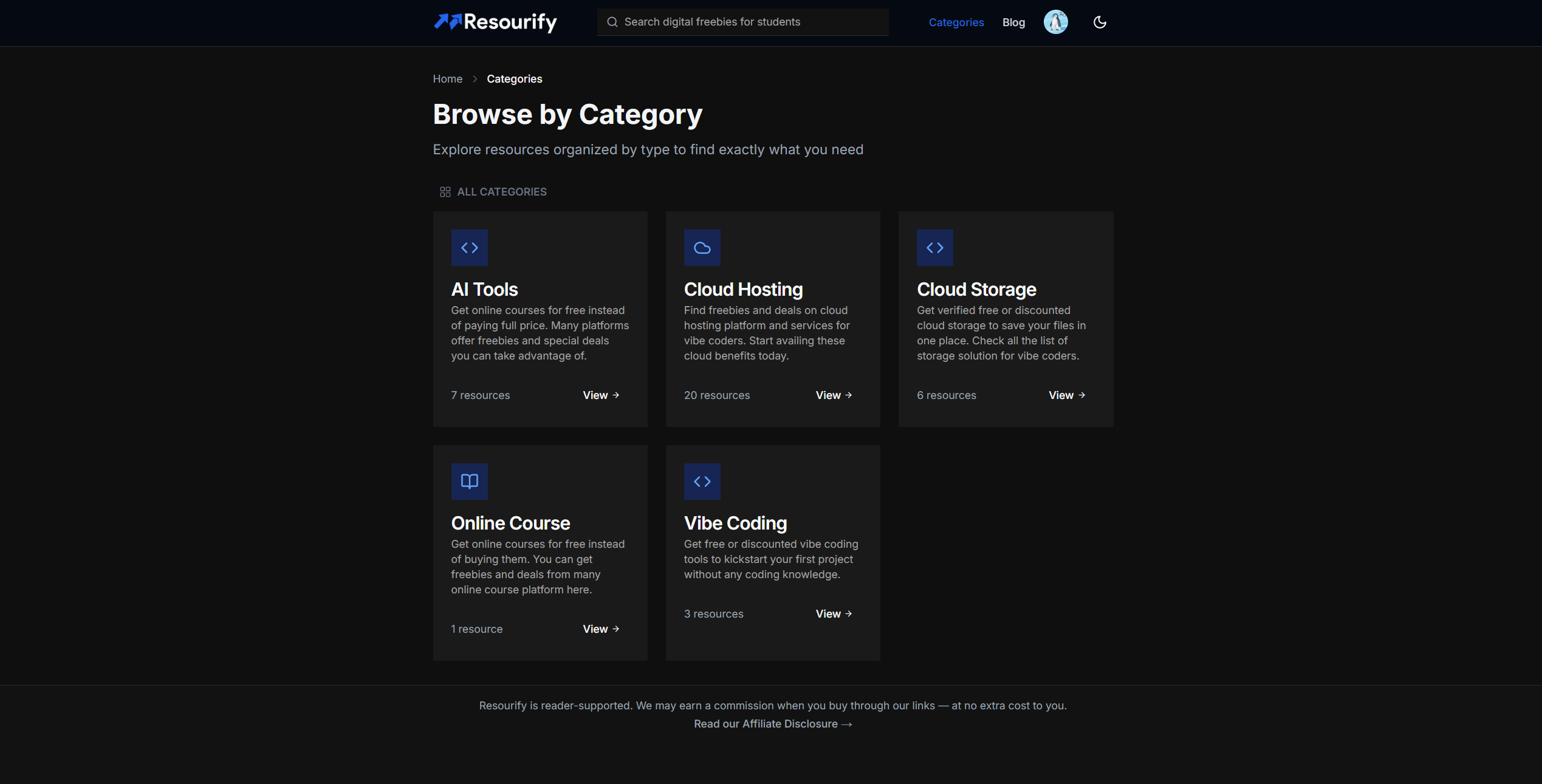 Resourify - Screenshot 3 showing product features and functionality
