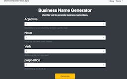 Business Name Generator media 1