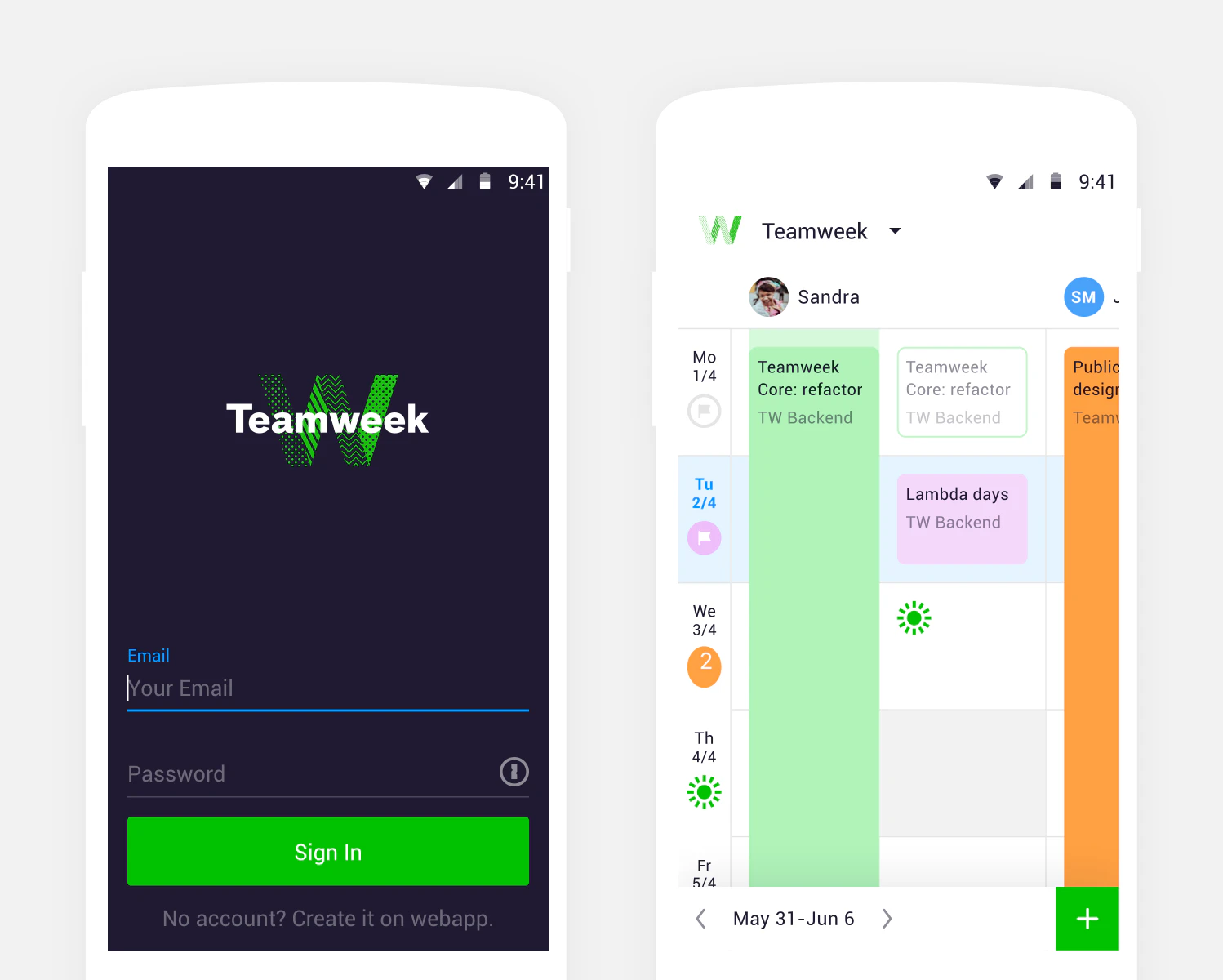 Teamweek for Android
