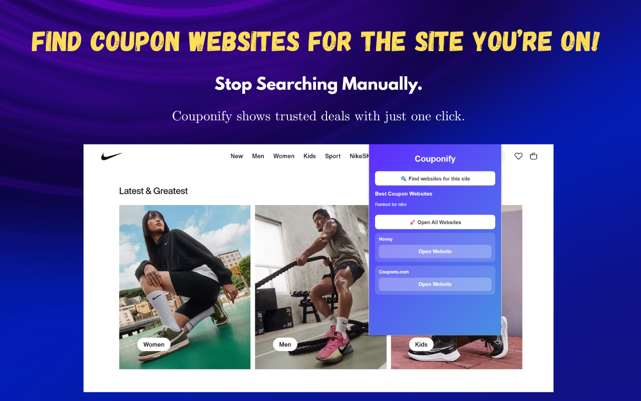 Couponify — Find Coupon Instantly media 1