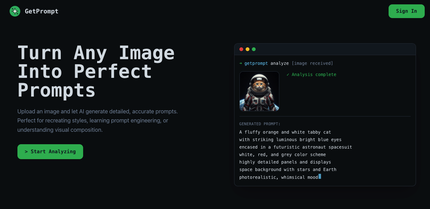 GetPrompt gallery image