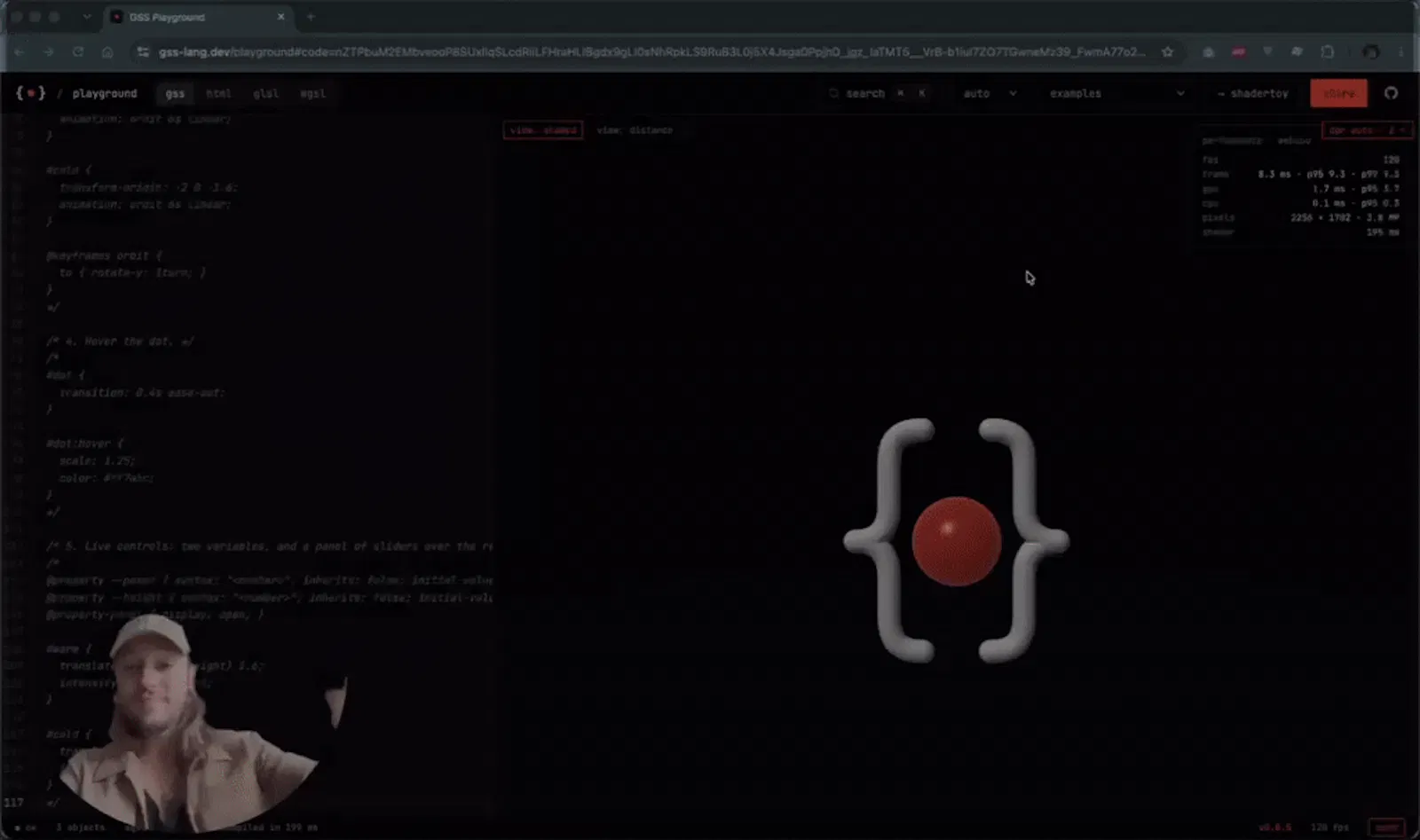 GSS - GPU Style Sheets screenshot 1 (video preview)