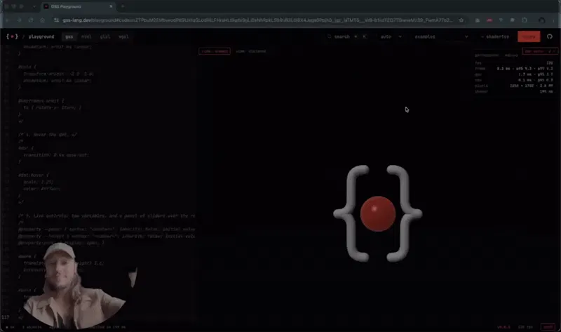 GSS - GPU Style Sheets screenshot 1 (video preview)