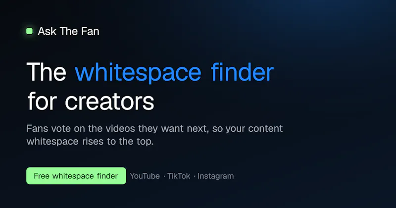 Ask The Fan screenshot 1
