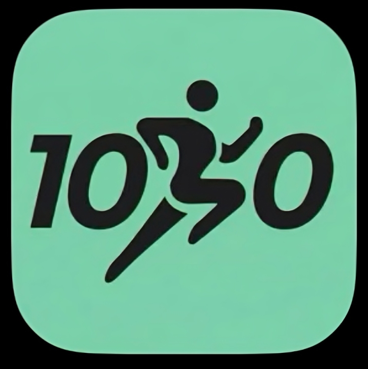 1000 miles: Distance goal logo