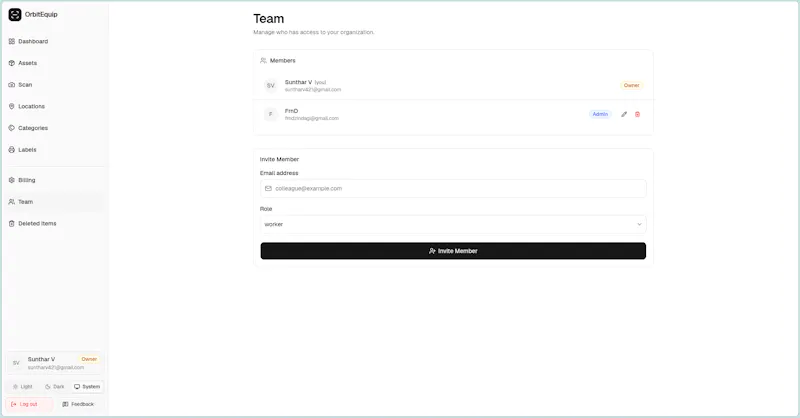 OrbitEquip screenshot 3