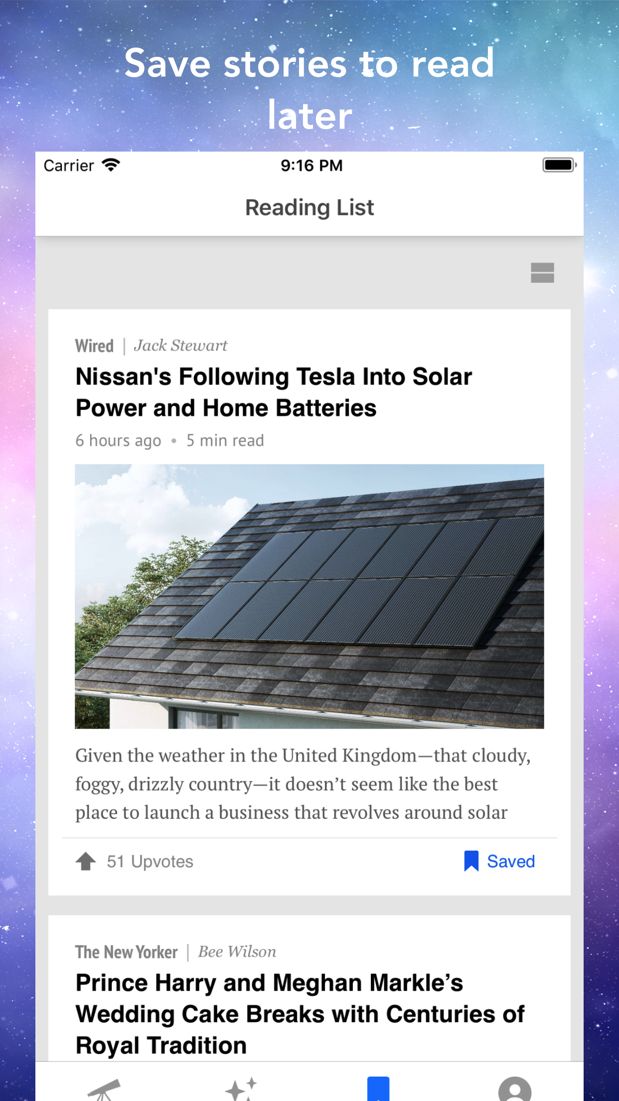 Telescope: News Reader gallery image