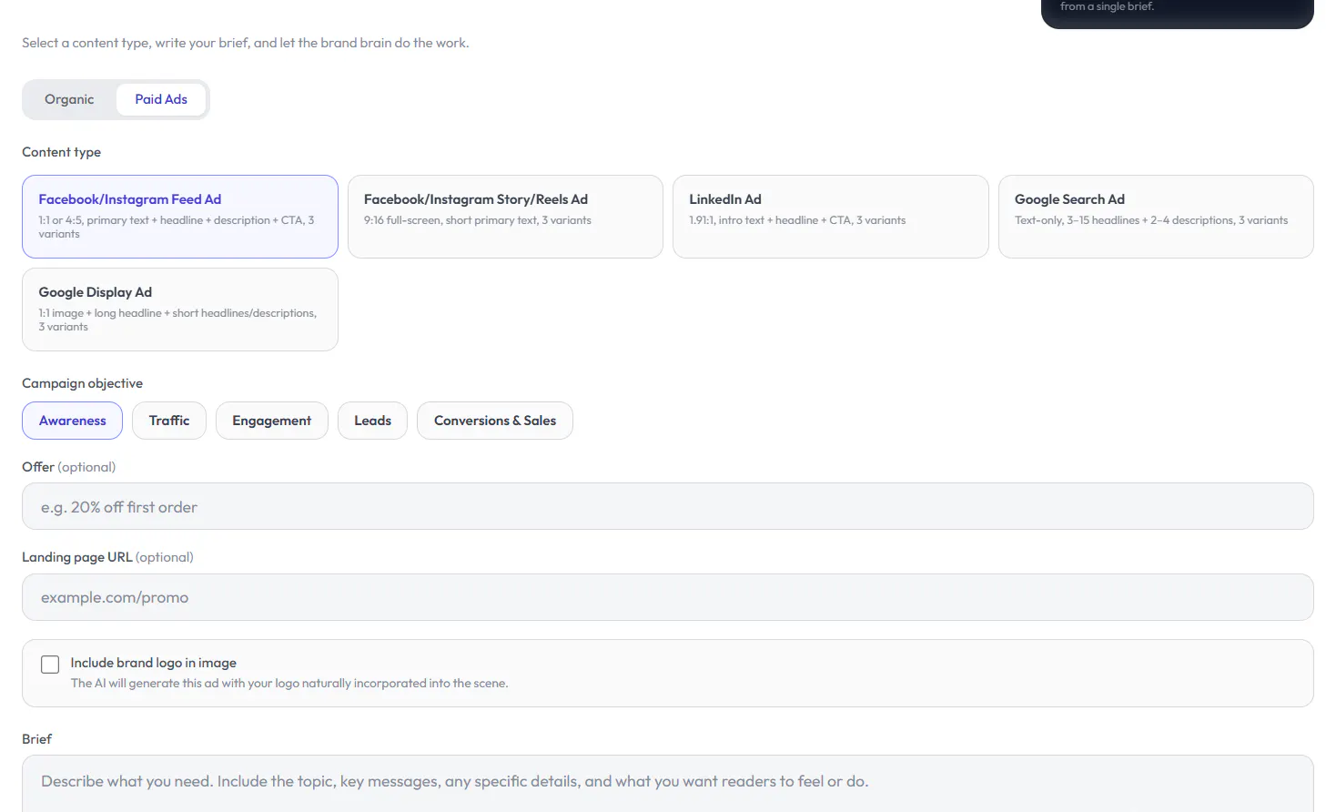 BrandForge Content Studio screenshot 5
