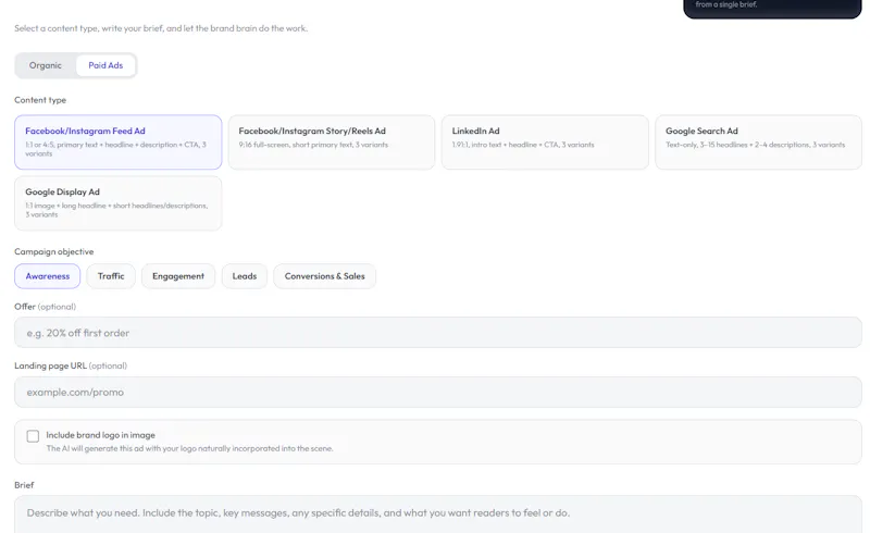 BrandForge Content Studio screenshot 5