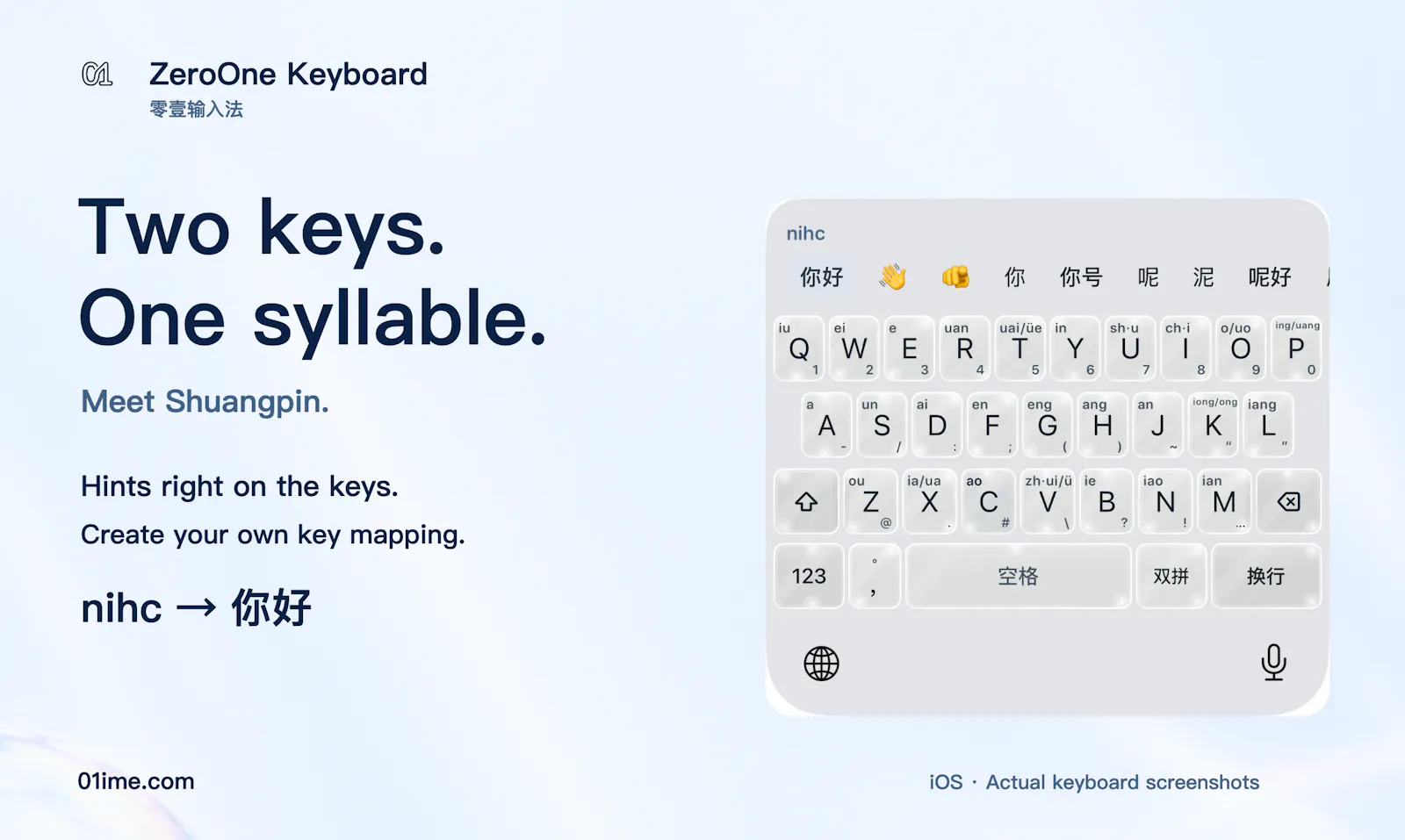 ZeroOne Keyboard screenshot 4