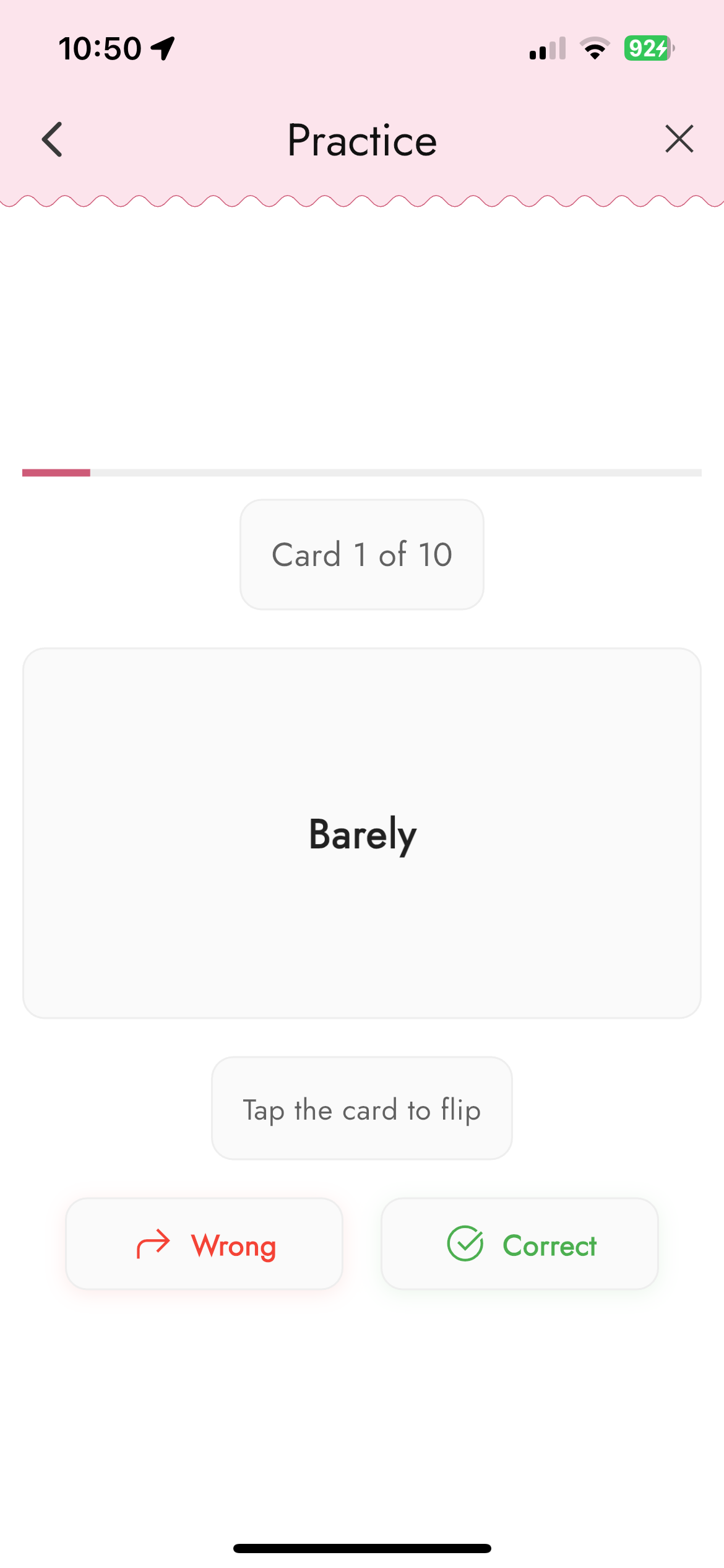Liber - Dil öğrenenler için basit, sürtünmesiz flashcards medya 8