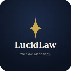 LucidLaw — Your law. Made easy. logo