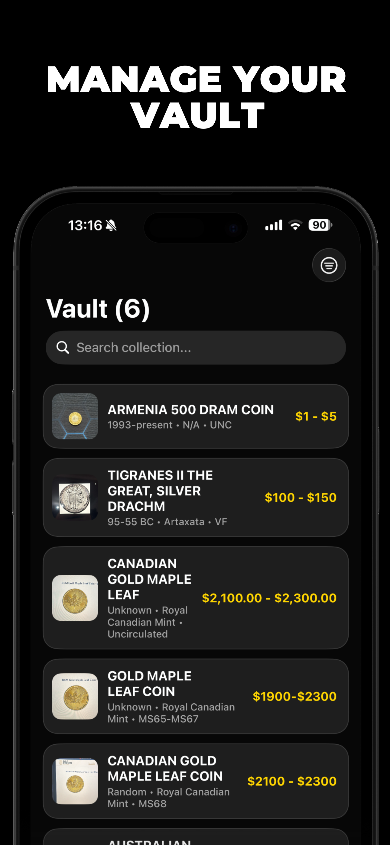 NumisAI: Coin Value Identifier gallery image