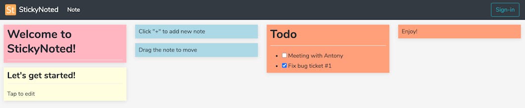 StickyNoted gallery image