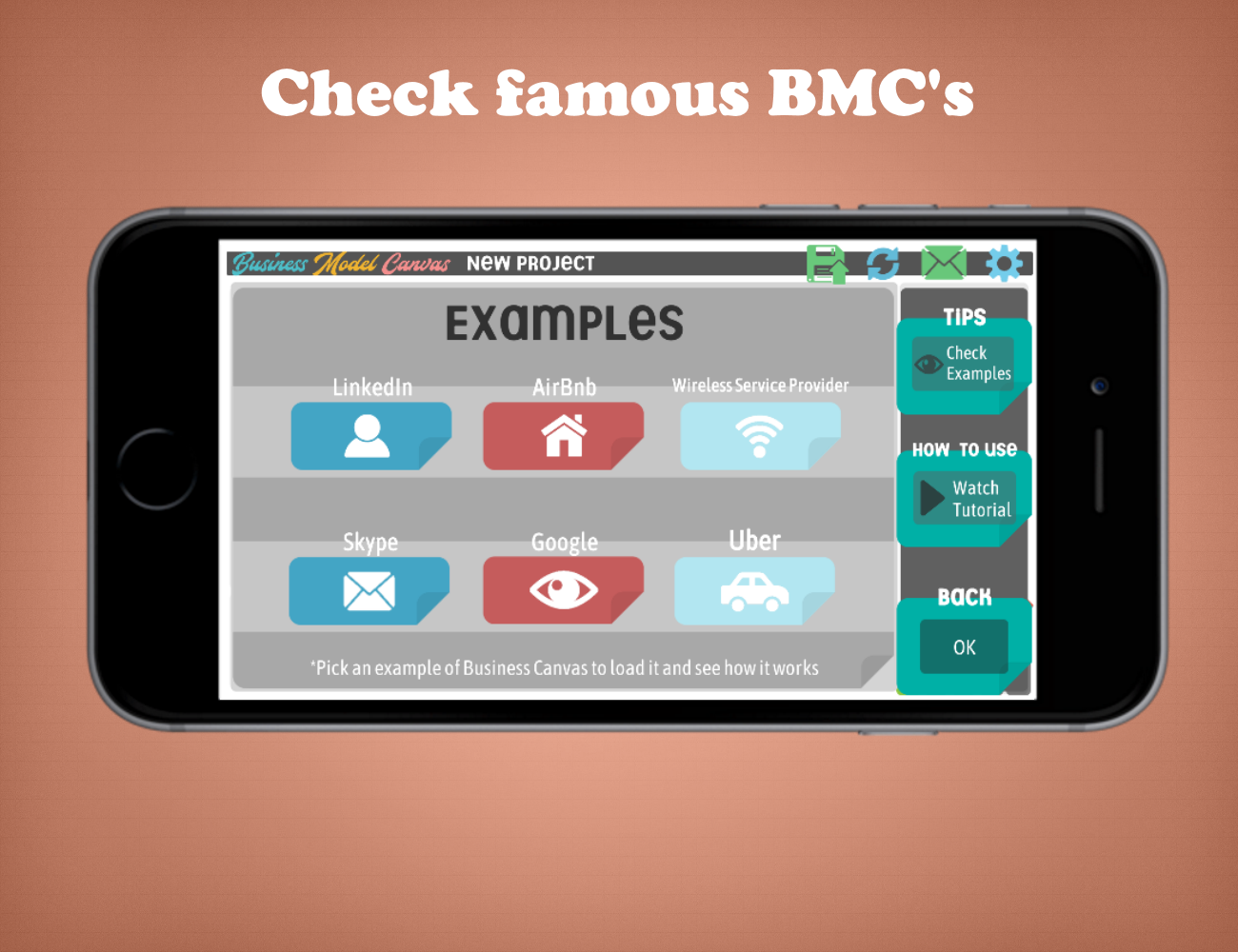 Business Model Canvas BMC - Mobile App gallery image