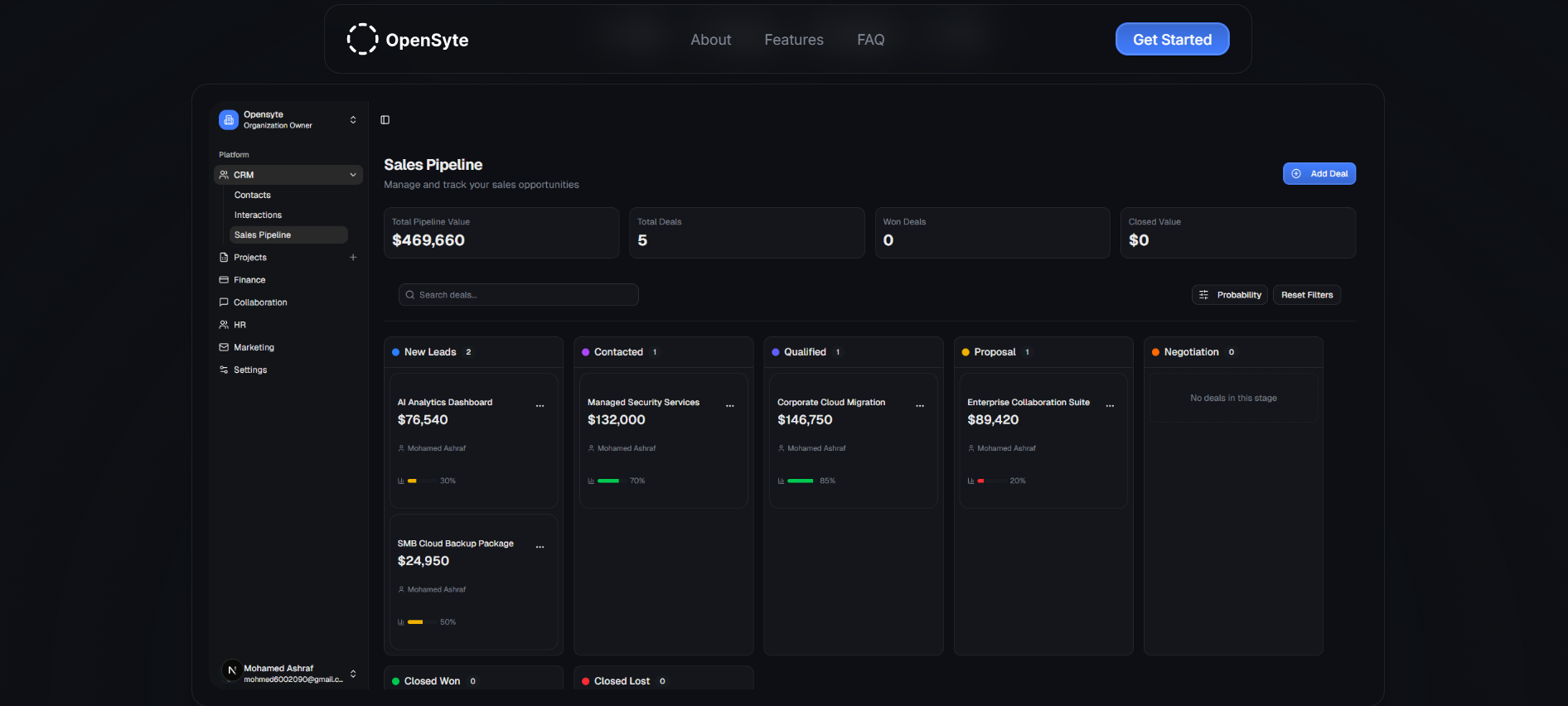 Opensyte gallery image