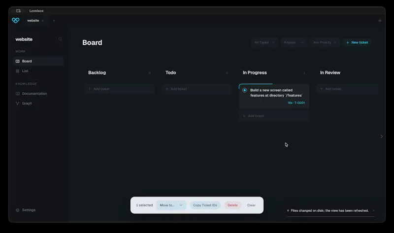 Lovelace screenshot 3