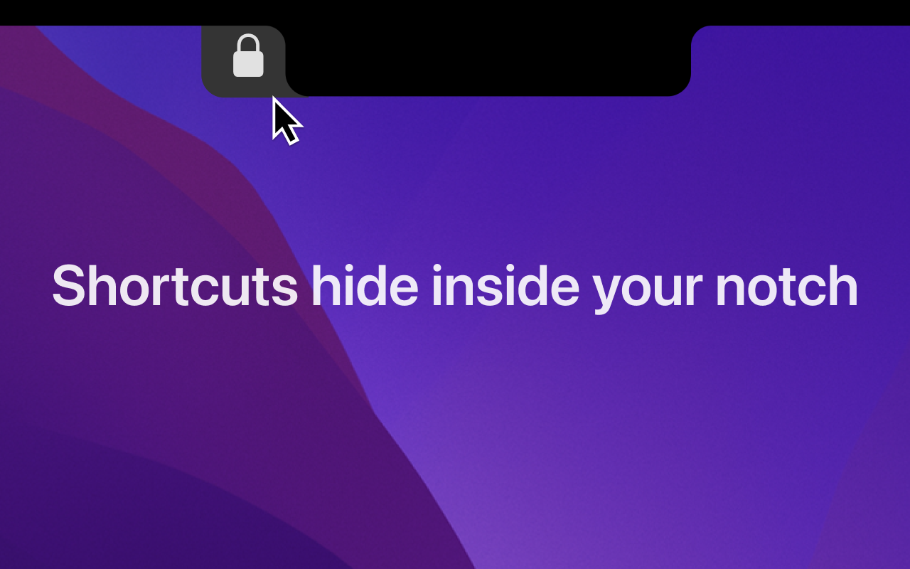 Magicnotch - Ярлыки за выемкой медиа 2