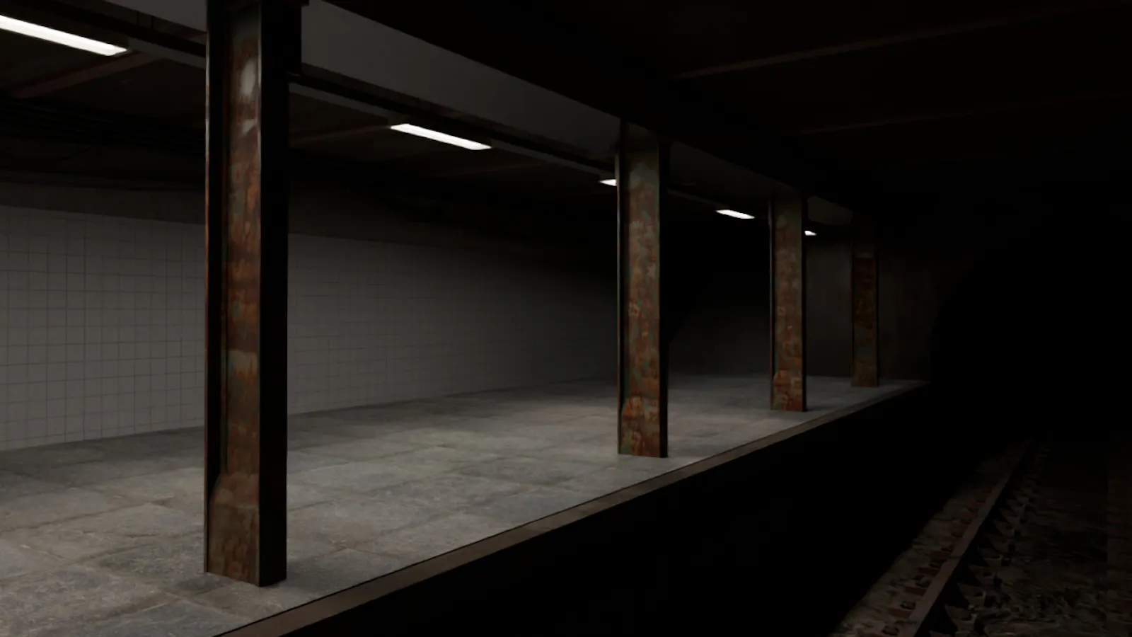 Subway Station-Assembled Interior Scene screenshot 5