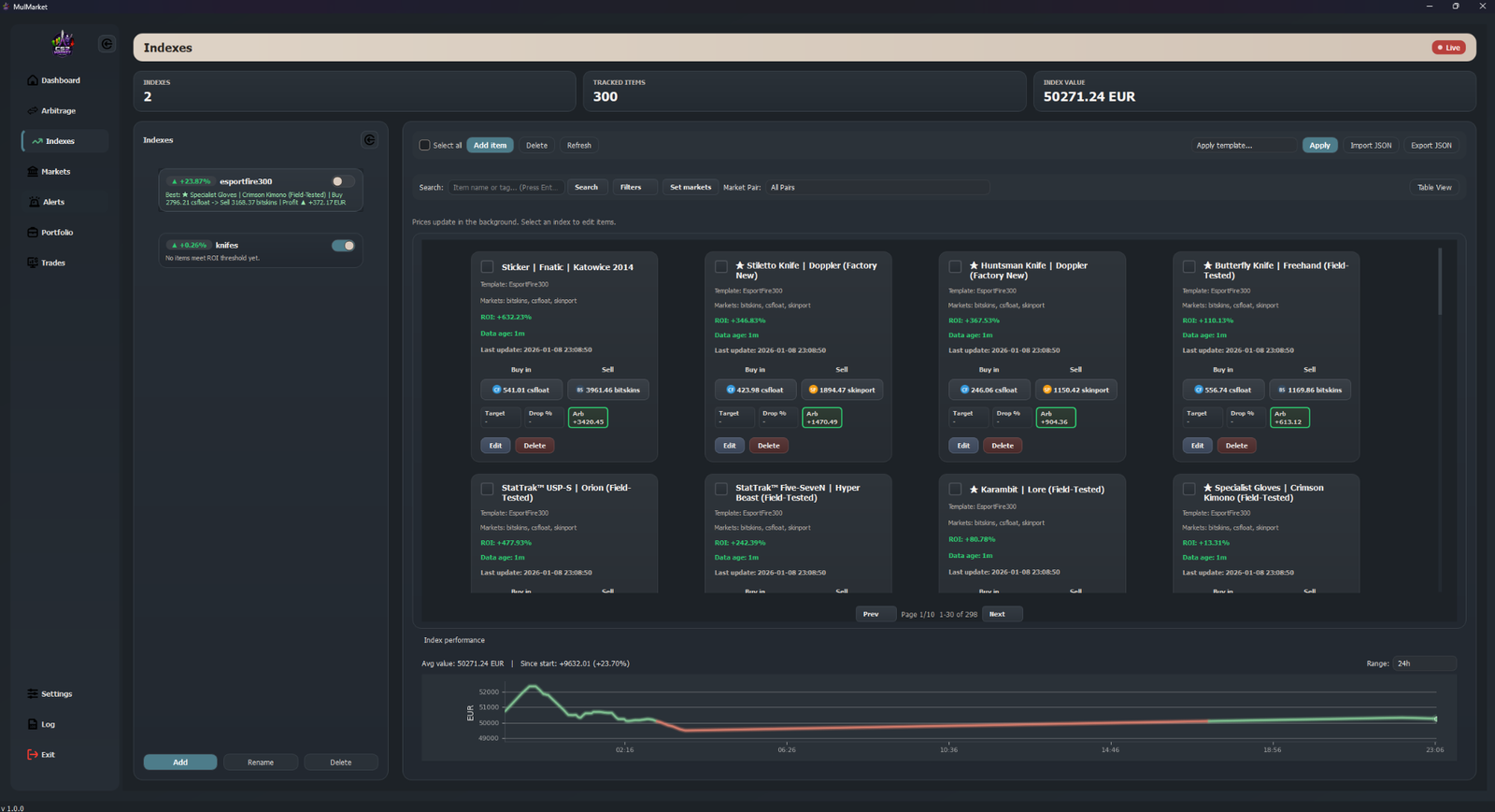 MulMarket - Screenshot 3 showing product features and functionality
