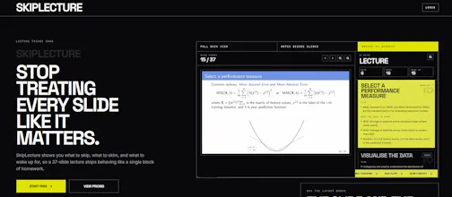 SkipLecture gallery image