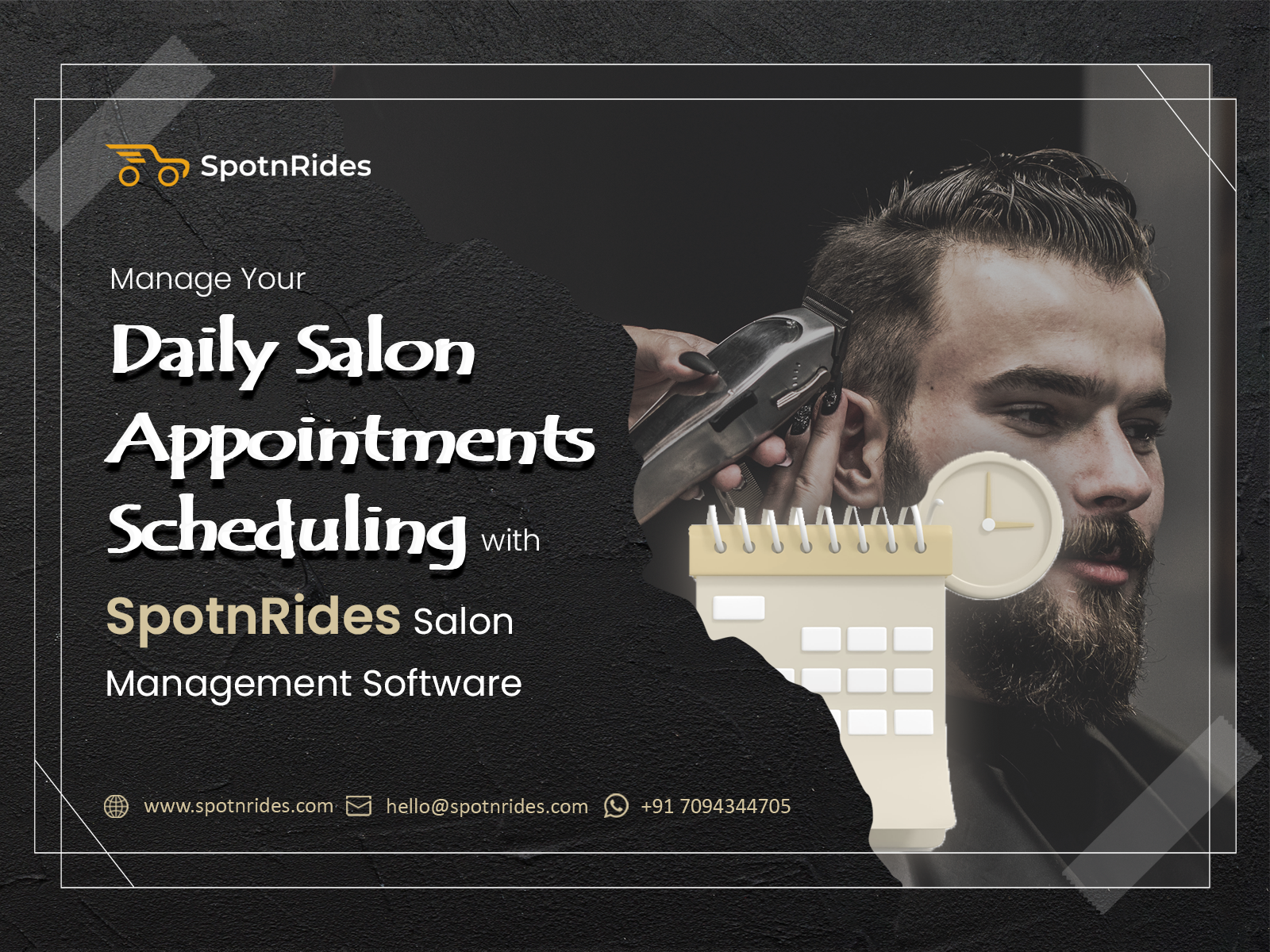 Salon Management Software - SpotnRides gallery image